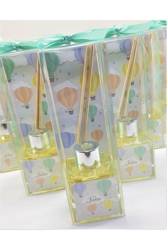 Tiem Concept Gift Boxed Personalized Flying Balloon Printed Room Fragrance 10 Pieces