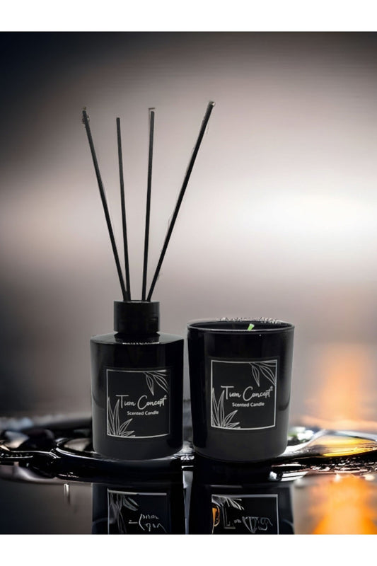 Okyanus Kokulu 2li Oda Kokusu ve Mum Seti