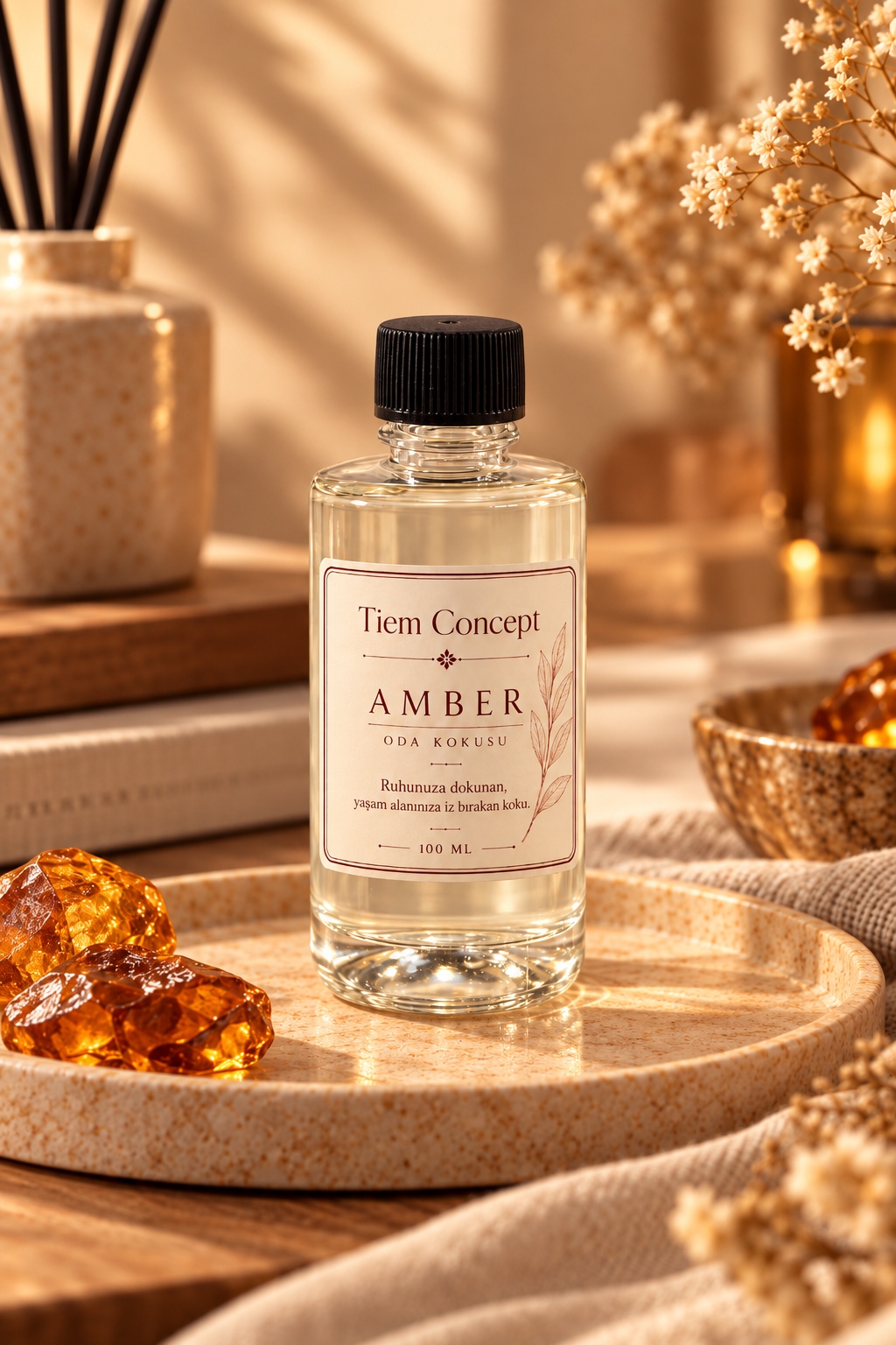 Amber Kokulu Yedek Oda Kokusu 100 ML