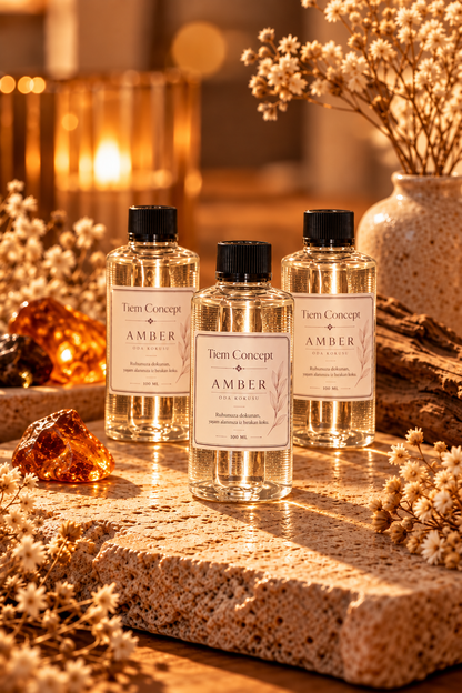 Amber Kokulu Yedek Oda Kokusu 100 ML