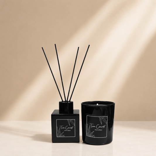 Tiem Concept 100 ml Çubuklu Oda Kokusu ve Kokulu Mum Seti
